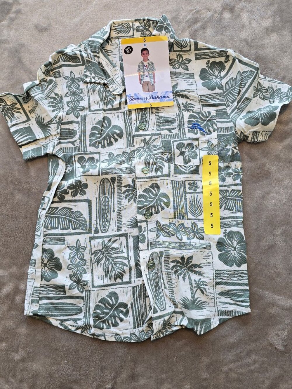 NWT Tommy Bahama boys size 5